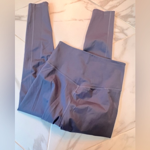 Pastel Blue Girlfriend Collective High Waist Compressive Leggings - Picture 1 of 3